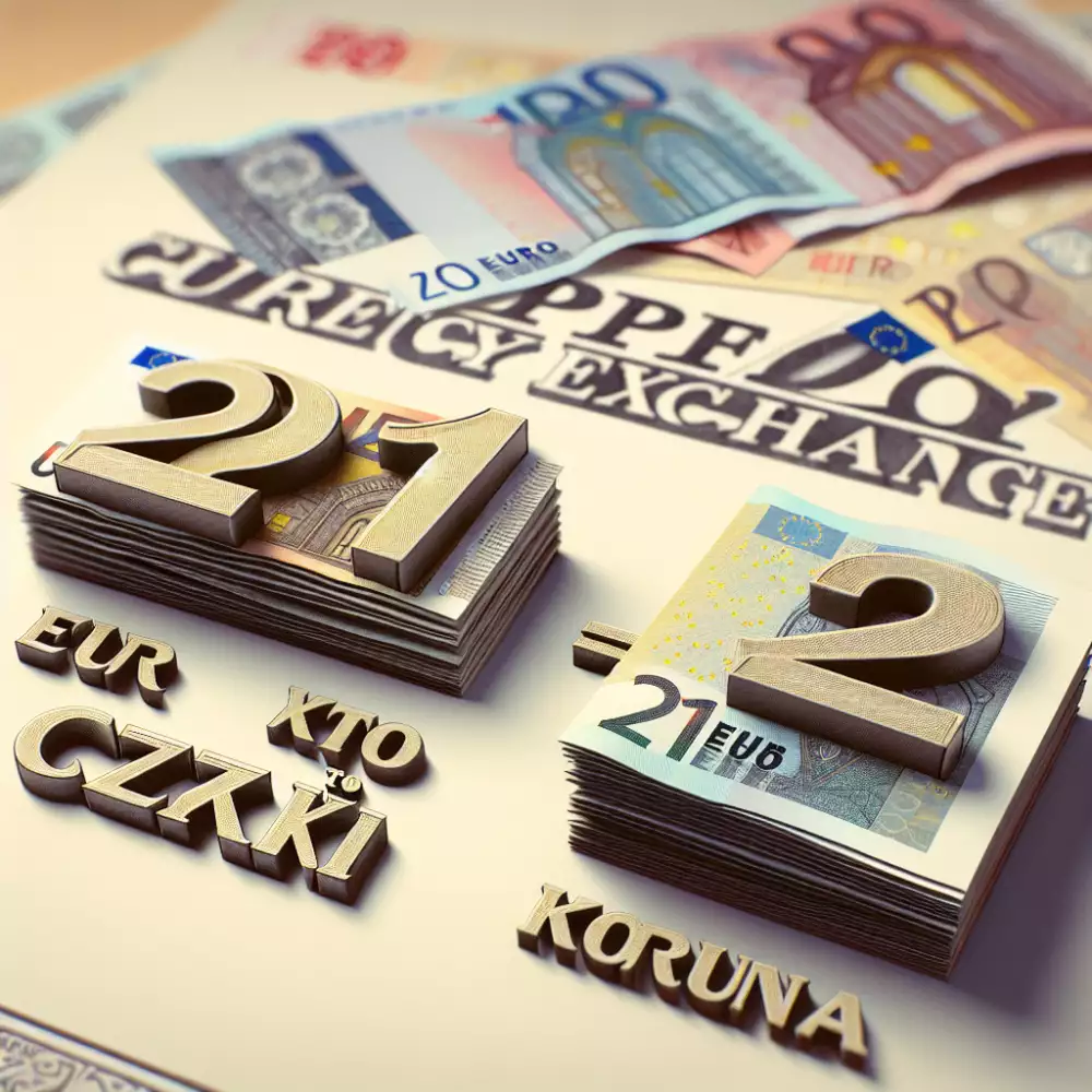 21 Eur To Czk